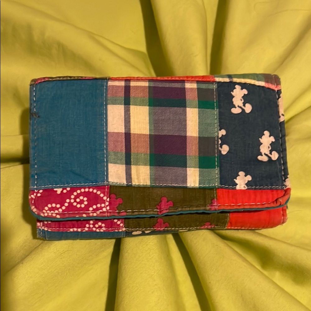 Disney. Colorful Patchwork Wallet
